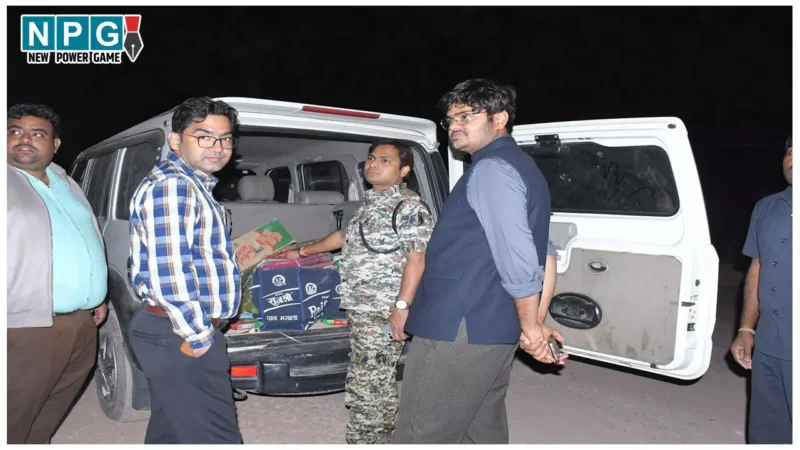 CG Election News: मतदाताओं को 'लुभाने' की कोशिश, कलेक्टर-एसपी ने पकड़ी साड़ी और मिठाइयों से भरी गाड़ी, 3 समर्थक गिरफ्तार