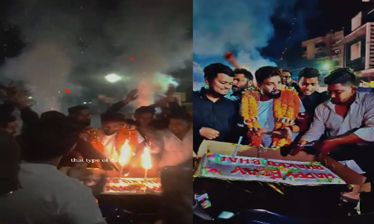 Raipur News: यूथ कांग्रेस का जिला अध्यक्ष, उपाध्यक्ष गिरफ्तार.. बीच सड़क में मना रहे थे जन्मदिन और आतिशबाजी…