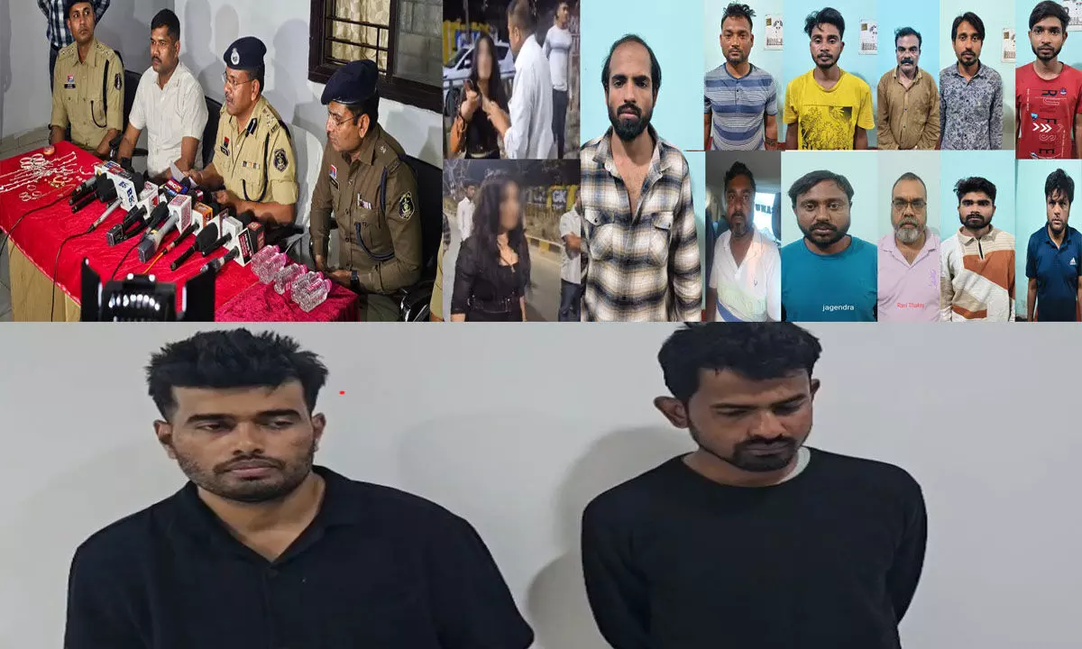 Raipur News: देह व्यापार का मास्टर माइंड गिरफ्तार, विदेशों से बुलाता था काॅल गर्ल, दो महिला दलाल समेत 17 पकड़ाये