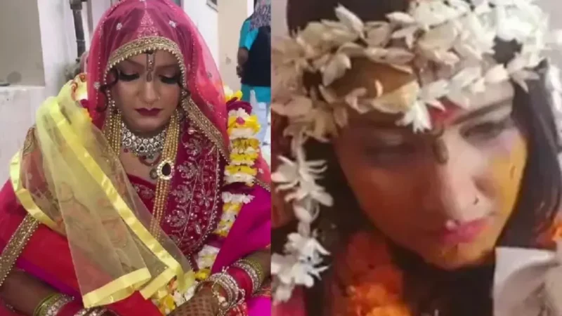 Vrindavan Nurse Marriage: वृंदावन आई नर्स ने की अनोखी शादी, दूल्‍हे को देख टूट पड़े लोग, बन गई चर्चा का विषय…