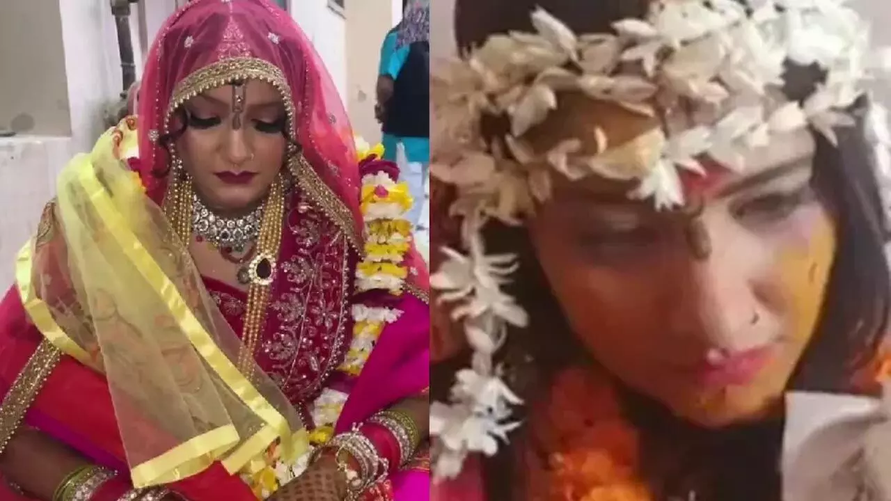 Vrindavan Nurse Marriage: वृंदावन आई नर्स ने की अनोखी शादी, दूल्हे को देख टूट पड़े लोग, बन गई चर्चा का विषय…