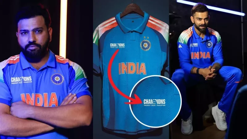 Team India New Jersey: टीम इंडिया की नई जर्सी पर 'पाकिस्तान' का नाम, ICC चैम्पियंस ट्रॉफी का आगाज, इन 15 तस्वीरों ने खींचा लोगों का ध्यान…