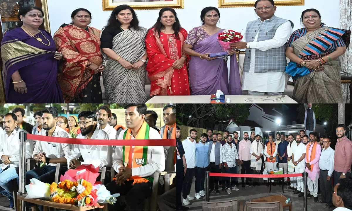 मुख्यमंत्री विष्णु देव साय से नवनिर्वाचित मेयर सहित पार्षदों ने की मुलाकात…