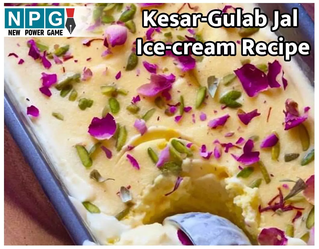 Kesar-Gulab Jal Ice-cream Recipe: ठंडी-ठंडी आइसक्रीम को बनाइए और भी रिफ्रेशिंग केसर और गुलाब जल के साथ, पढ़िए इसकी बेहतरीन रेसिपी…
