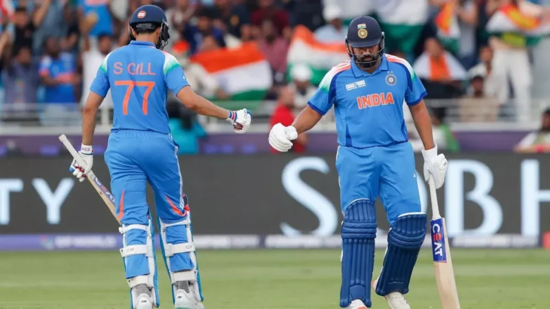 IND vs BAN Champions Trophy 2025: टीम इंडिया को लगा पहला झटका, रोहित की दमदार दमदार पारी का हुआ अंत, जानिए क्या है स्कोर…