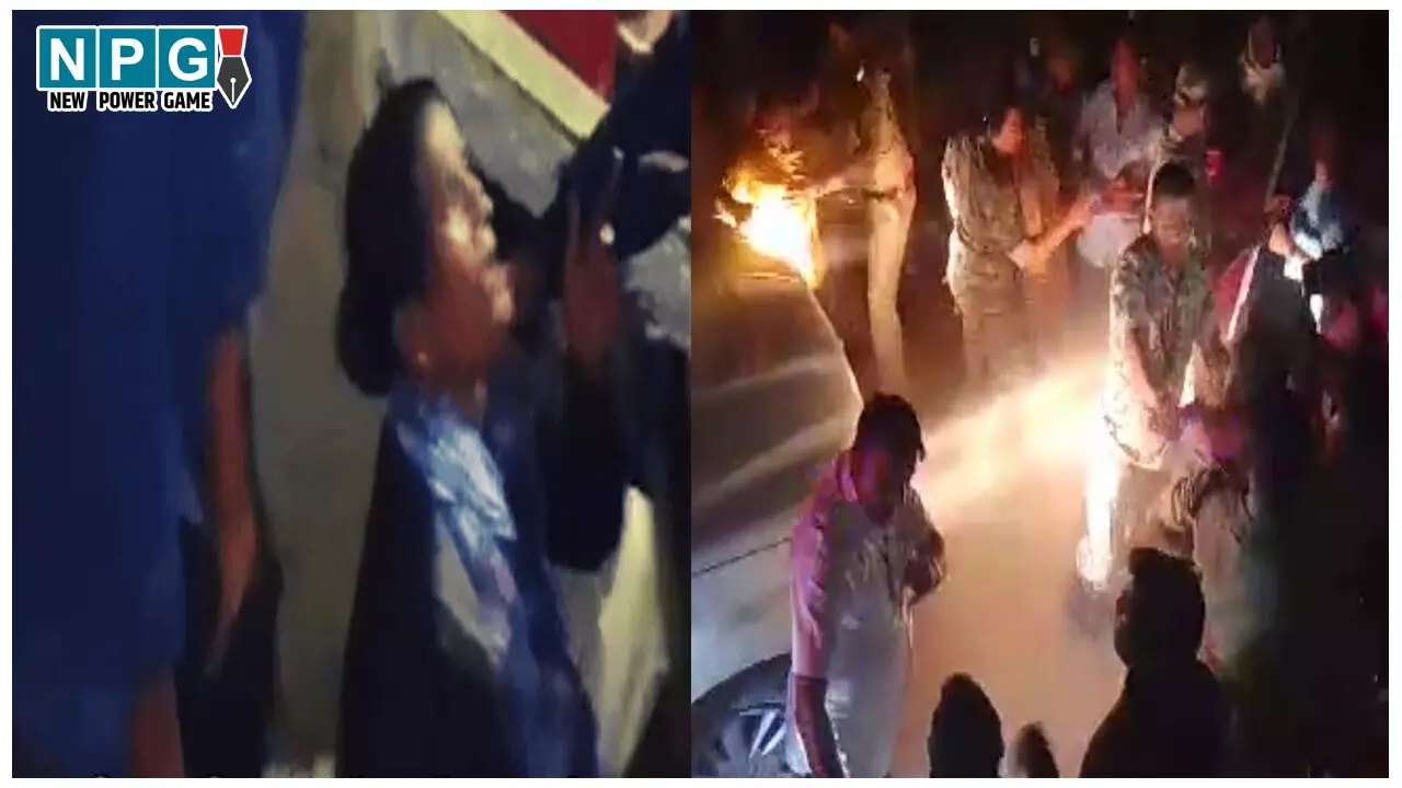 CG Panchayat Chunav Violence: महिला पुलिसकर्मी की पिटाई… चुनाव में हार से बौखलाए सरपंच के समर्थकों ने दौड़ा-दौड़ा कर पीटा, जमकर बरसाए लात-घूंसे,