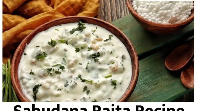 Sabudana Raita Recipe: महाशिवरात्रि पर बनाइए साबूदाने का रायता, पेट को भी देगा आराम, पढ़िए ईज़ी रेसिपी…