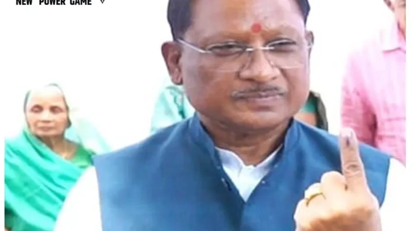 CM Vishnudeo: मुख्यमंत्री विष्णुदेव साय ने त्रिस्तरीय पंचायत चुनाव के तीसरे चरण में किया मतदान…