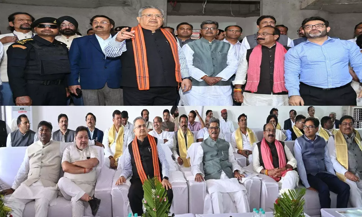 CG New Assembly: विधानसभा अध्यक्ष, मंत्री और विधायकों ने नये विधानसभा भवन का किया निरीक्षण, निर्माण कार्यों की विस्तार से ली जानकारी…