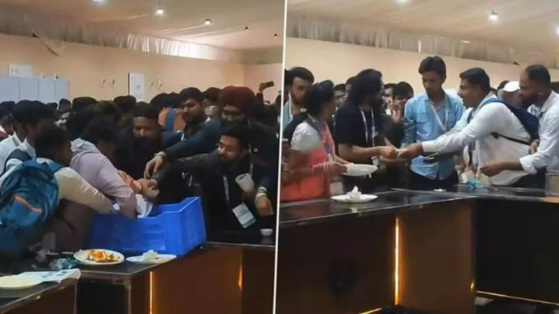 Bhopal Investor Summit Viral Video: भोपाल इन्वेस्टर समिट में खाने की लूट! प्लेट के लिए धक्का-मुक्की का वीडियो वायरल