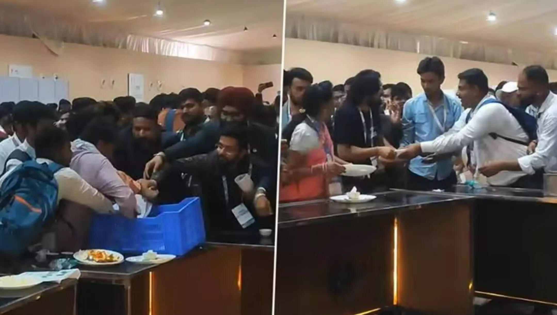 Bhopal Investor Summit Viral Video: भोपाल इन्वेस्टर समिट में खाने की लूट! प्लेट के लिए धक्का-मुक्की का वीडियो वायरल