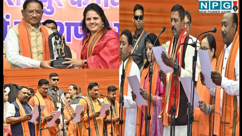 Raipur News: नगर निगम रायपुर के नव निर्वाचित महापौर एवं पार्षदों का शपथ ग्रहण, सीएम विष्णुदेव बोले-रायपुर को स्वच्छ, समृद्ध शहर बनाने की दिशा में करें कार्य