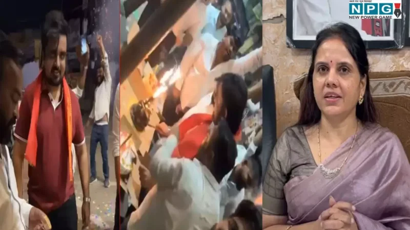 Raipur News: मेयर के बेटे ने सड़क में काटा केक, देर रात की आतिशबाजी, महापौर ने मांगी माफी…