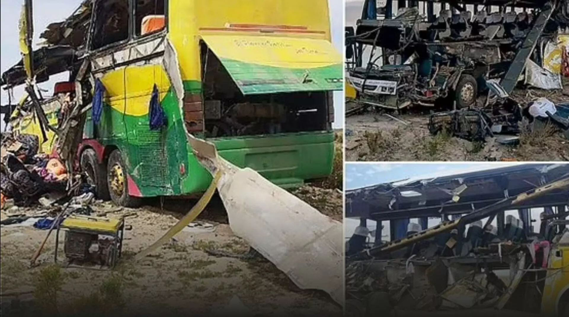 Bus Accident: भयानक सड़क दुर्घटना! आमने-सामने टकराईं बसें, 37 लोगों की दर्दनाक मौत, जानें पूरी खबर
