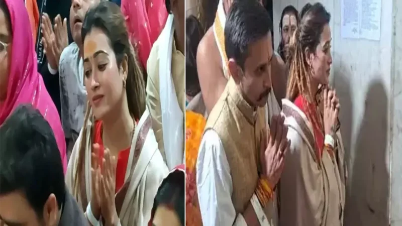 MP Ujjain Harsha Richhariya: महाकाल के दर पर पहुंची हर्षा रिछारिया, भगवान महाकालेश्वर की भक्ति में हुई लीन