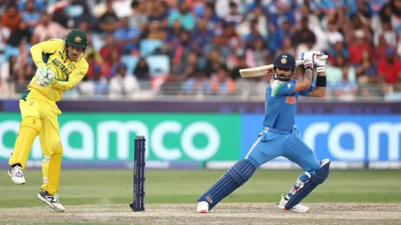 IND vs AUS Semi Final Live Score: भारत को लगा सबसे बड़ा झटका: शतक से चूके विराट कोहली, जानिए क्या है अब लाइव स्कोर…