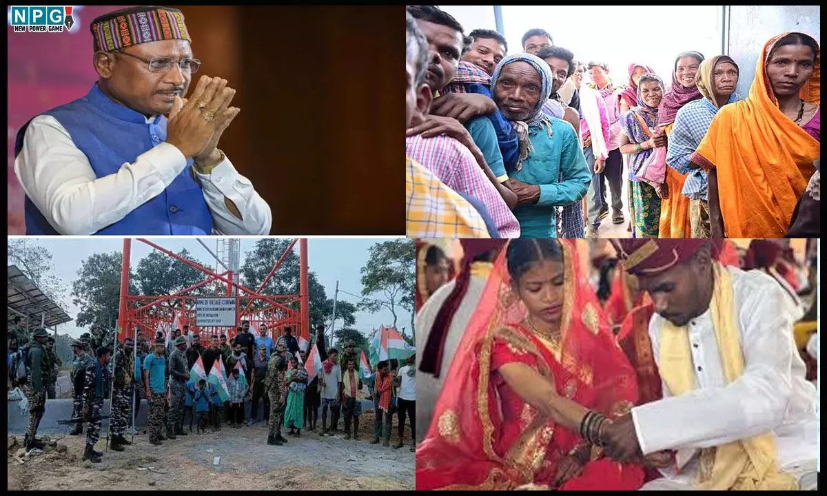 जहां गूंजती थी गोलियों के आवाजें, उस बस्तर के गांवों में गूंजा लोकतंत्र का स्वर, विष्णुदेव सरकार के प्रयासों से सामान्य होता जनजीवन