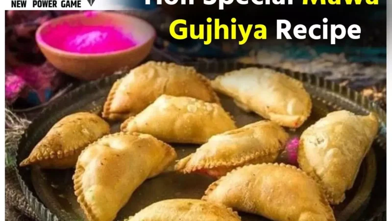 Holi Special Mawa Gujhiya Recipe: इस माप के साथ होली में बनाइये गुझिया, बिना बिगड़े बनेगी परफेक्ट…
