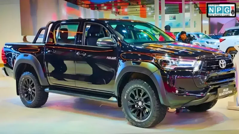 201hp इंजन और 7 एयरबैग के साथ Toyota Hilux Black Edition ने भारत में की धमाकेदार एंट्री, जानें इसकी कीमत