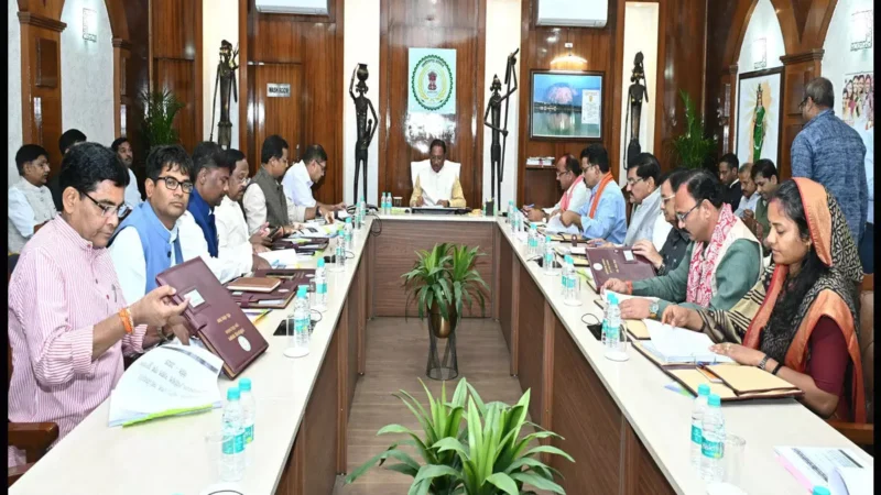 Vishnudeo Cabinet: विष्णुदेव कैबिनेट की बैठक खतम, ये हुए महत्वपूर्ण फैसले, पढ़िये विस्तार से