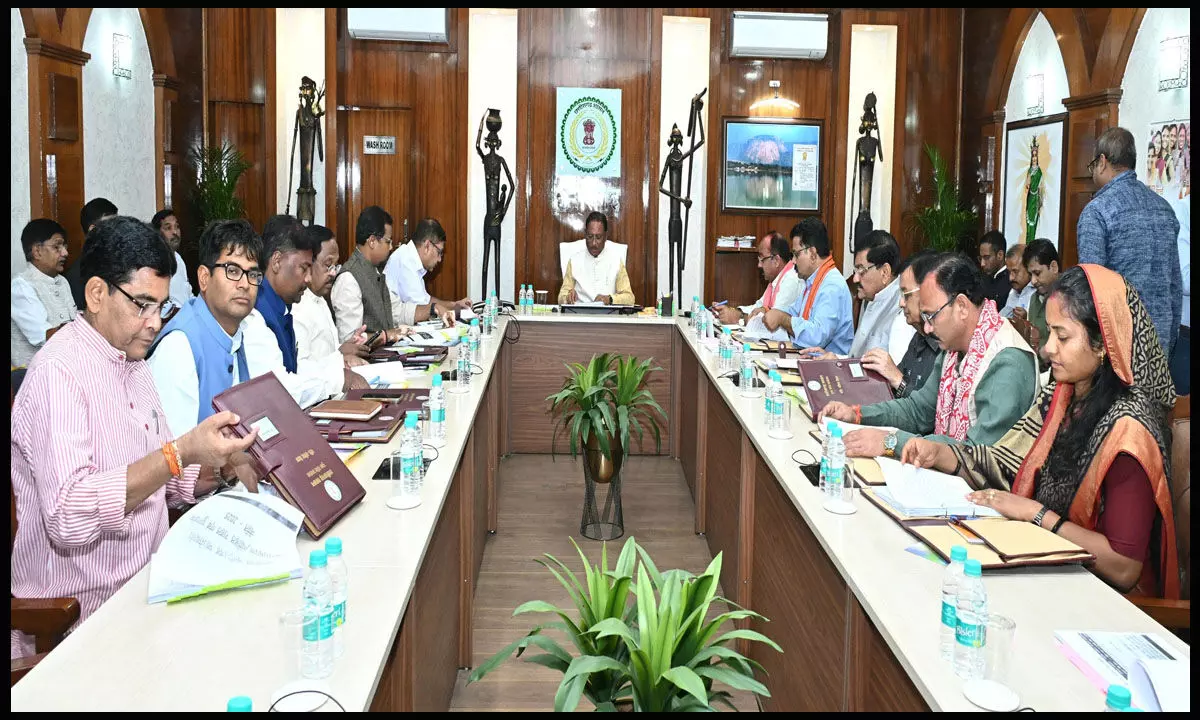 Vishnudeo Cabinet: विष्णुदेव कैबिनेट की बैठक खतम, ये हुए महत्वपूर्ण फैसले, पढ़िये विस्तार से