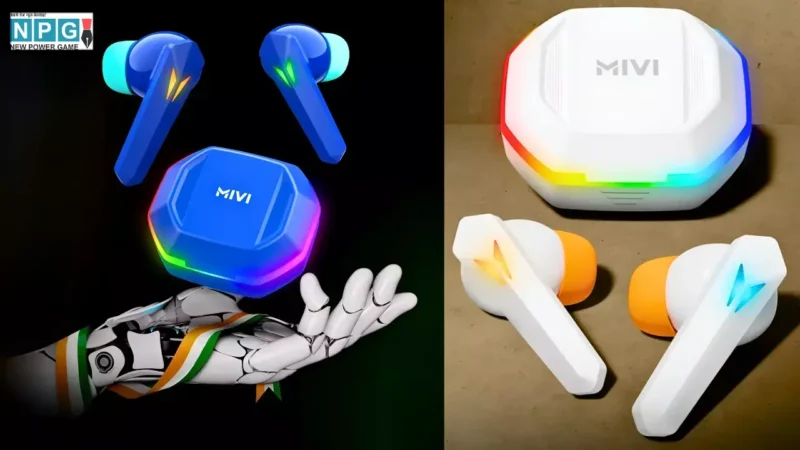 ₹1,999 में लॉन्च हुए Mivi Commando X7 गेमिंग इयरबड्स, 50 घंटे का प्लेटाइम और शानदार RGB लाइट्स के साथ अब गेमिंग का मज़ा होगा और भी शानदार