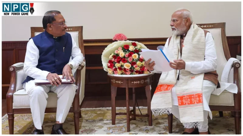 PM Meet to CG CM: PM मोदी को CM ने सौंपा बस्तर के विकास का रोडमैप, मोदी द्वारा लोकल चुनाव में ऐतिहासिक जीत पर विष्णुदेव के नेतृत्व की प्रशंसा…