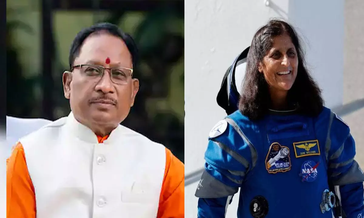 अंतरिक्ष यात्री सुनीता विलियम्स को CM विष्णु देव साय ने दी बधाई