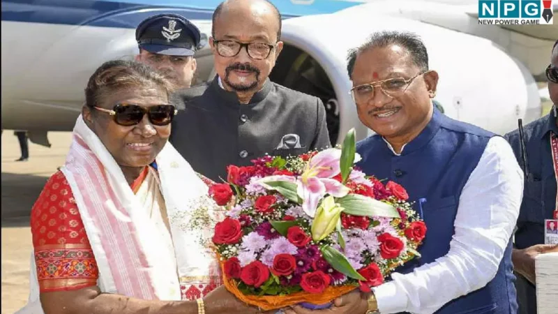 President Draupadi Murmu Visit in Raipur: सिर्फ 1.55 घंटा रायपुर मेंं रहेंगी राष्ट्रपति द्रौपदी मुर्मू, पढ़िये उनका मिनट-टू-मिनट प्रोग्राम, IG अमरेश मिश्रा होंगे सुरक्षा प्रभारी
