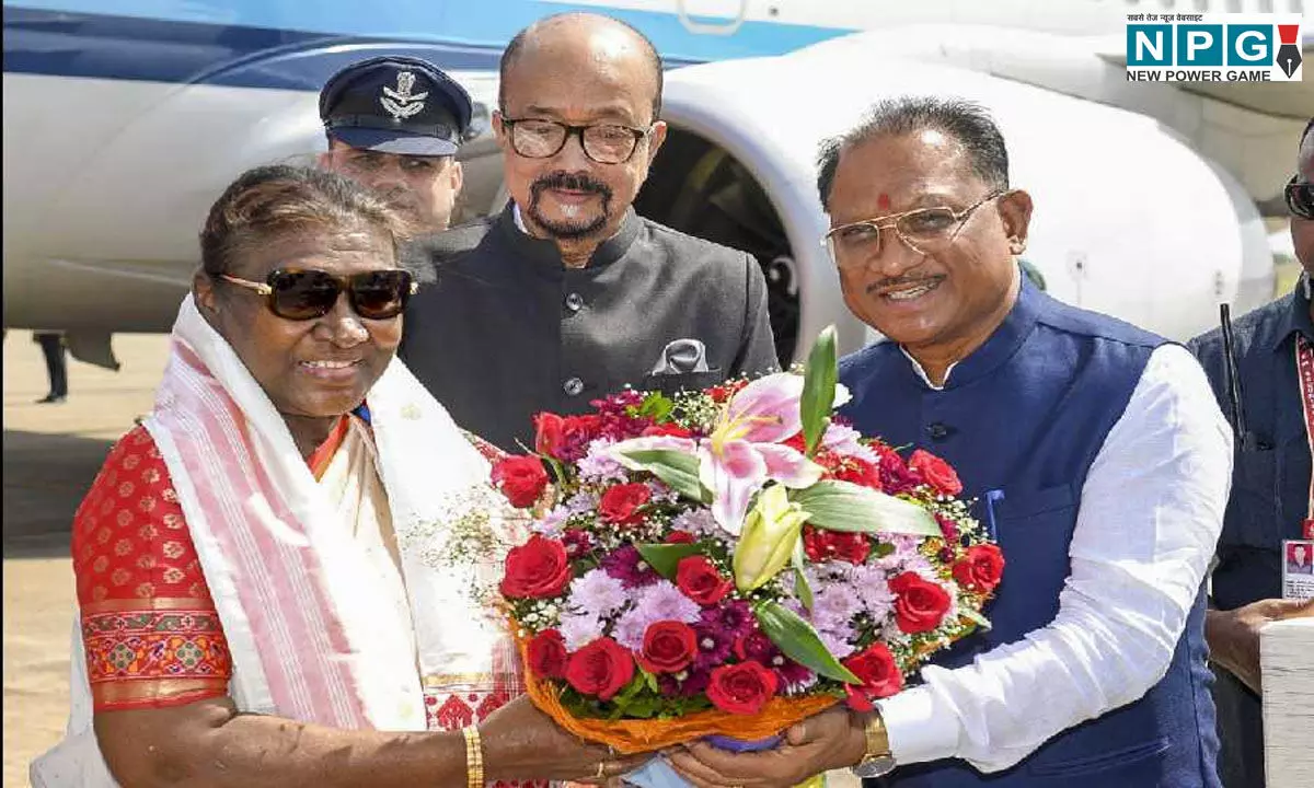 President Draupadi Murmu Visit in Raipur: सिर्फ 1.55 घंटा रायपुर मेंं रहेंगी राष्ट्रपति द्रौपदी मुर्मू, पढ़िये उनका मिनट-टू-मिनट प्रोग्राम, IG अमरेश मिश्रा होंगे सुरक्षा प्रभारी