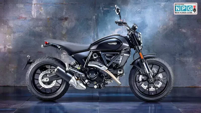 803cc Air Cooled L-Twin इंजन और 73 हॉर्स पावर के साथ भारत में आई 2025 Ducati Scrambler Icon Dark, जानें कीमत और सभी फीचर्स