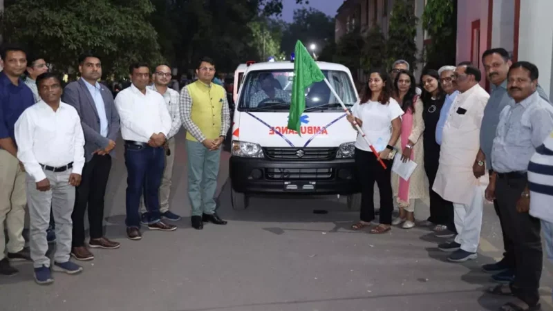 Chhattisgarh Suyash Hospital: सुयश हॉस्पिटल द्वारा रायगढ़ रेडक्रॉस को एम्बुलेंस प्रदान किया गया…