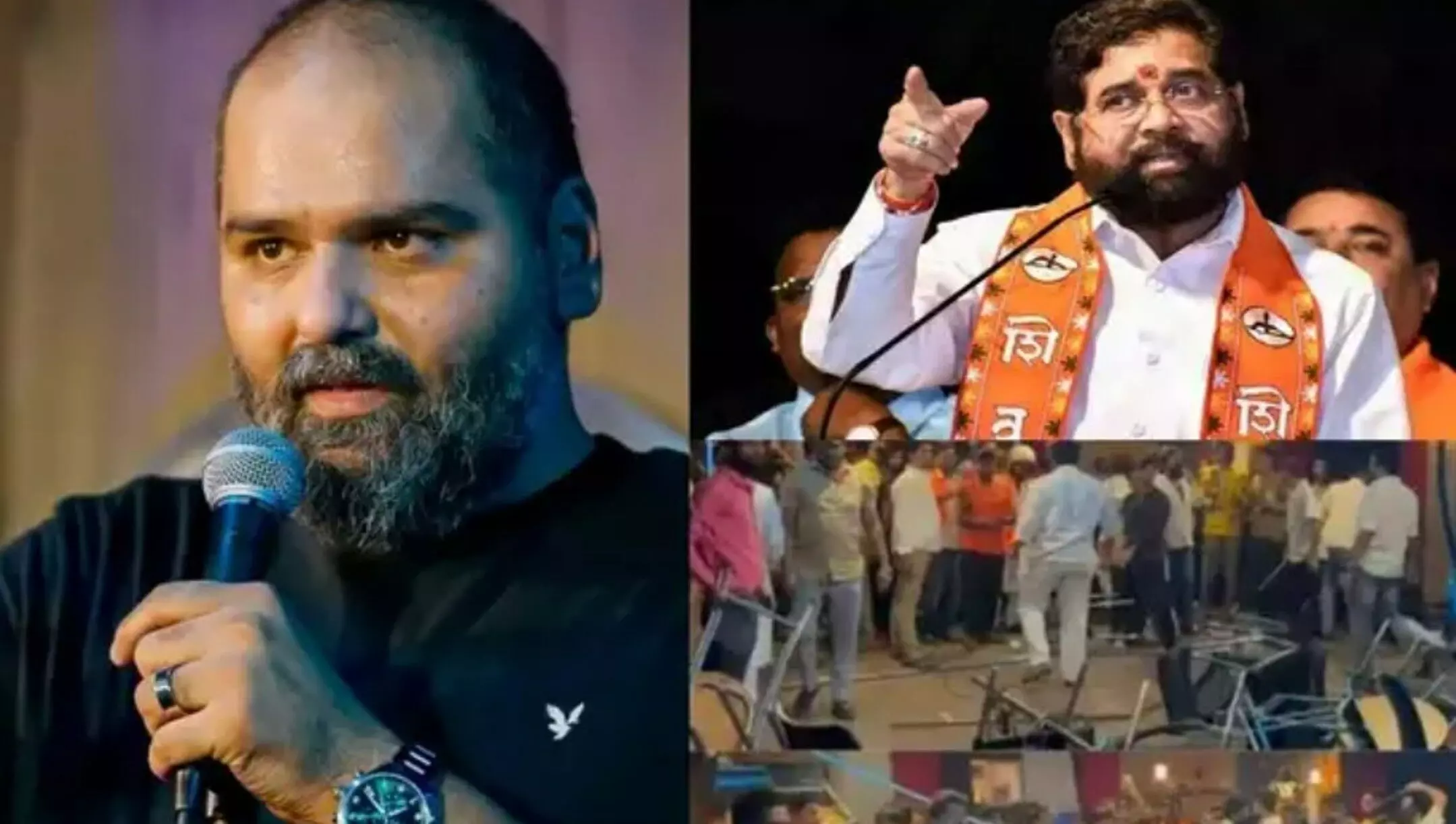 Kunal Kamra Controversy: कॉमेडियन कुणाल कामरा पर फूटा शिवसैनिकों का गुस्सा, स्टूडियो में तोड़फोड़