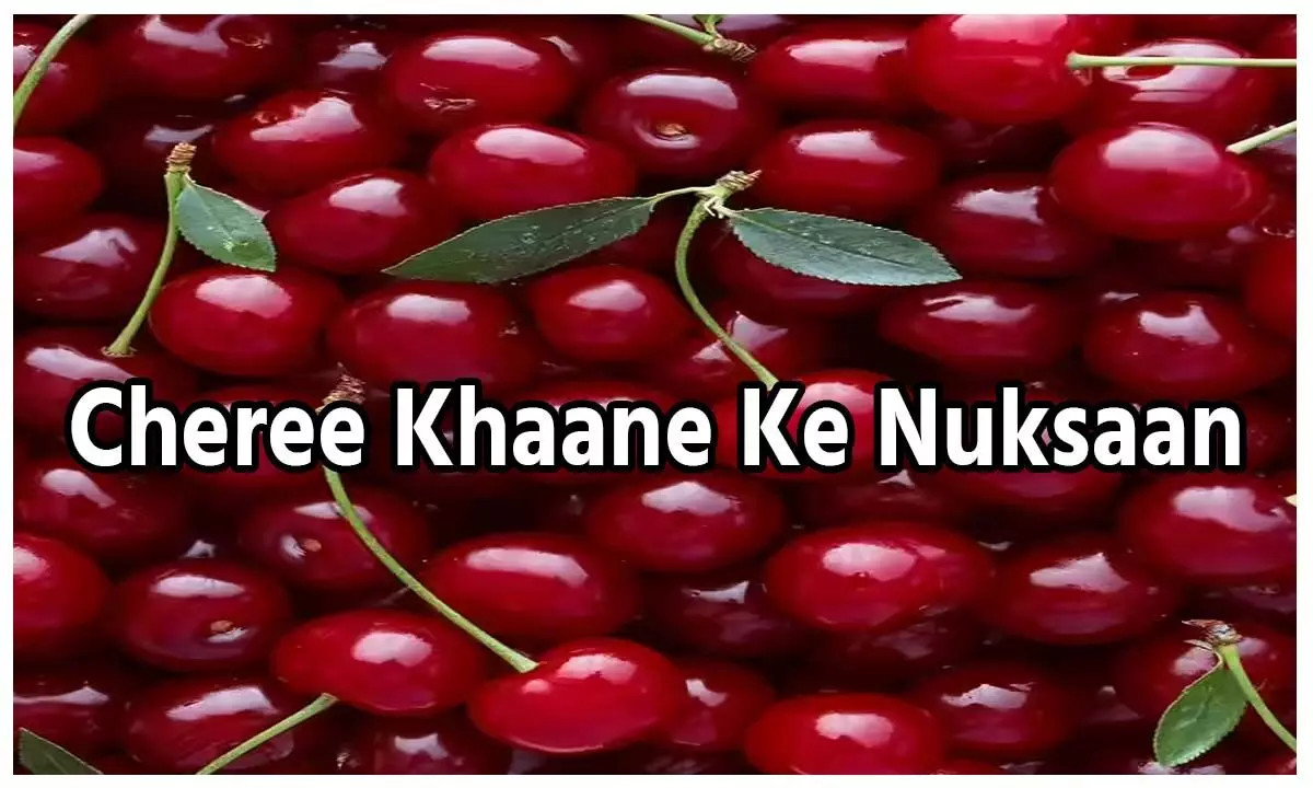 Cheree Khaane Ke Nuksaan: चेरी खाने वाले सावधान! जानिए इसके ये 5 गंभीर नुकसान…