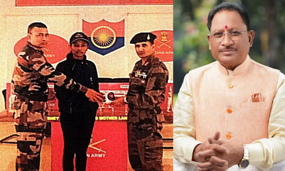 Chhattisgarh's first female Agniveer: छत्तीसगढ़ की पहली महिला अग्निवीर, मुख्यमंत्री विष्णुदेव साय ने दी बधाई