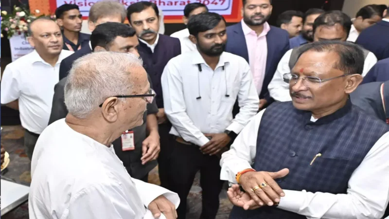 CM Vishnudeo Sai: तकनीक से तालमेल ही सफलता की कुंजी, CM विष्णुदेव साय ने उद्यमिता और नवाचार पर दिया जोर