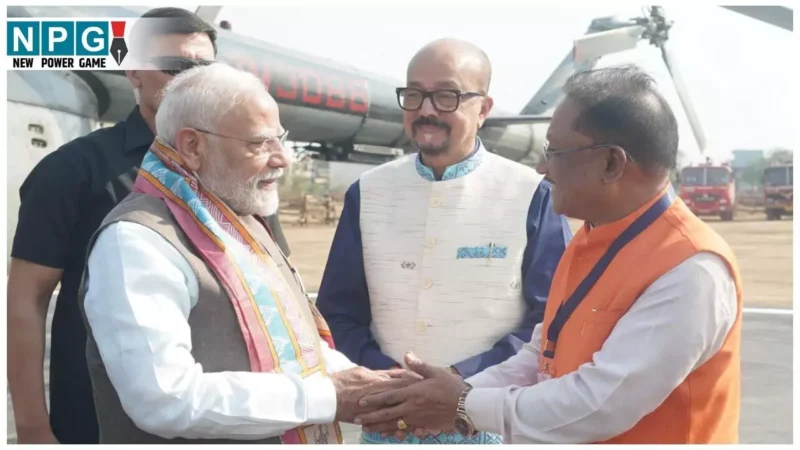 PM Narendra Modi Chhattisgarh Visit: फोटो में देखिए…बिलासपुर पहुंचे पीएम मोदी का गर्मजोशी से स्वागत, छत्तीसगढ़ में सरकार बनने के बाद पहला सरकारी दौरा…
