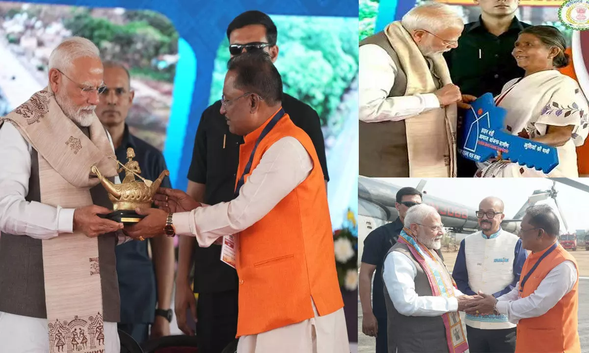 PM Modi Visit Chhattisgarh- पोस्टर लहराते बेटी पर जब मोदी की पड़ी नजर, और सुरक्षा कर्मियों से पीएम ने ये कहा