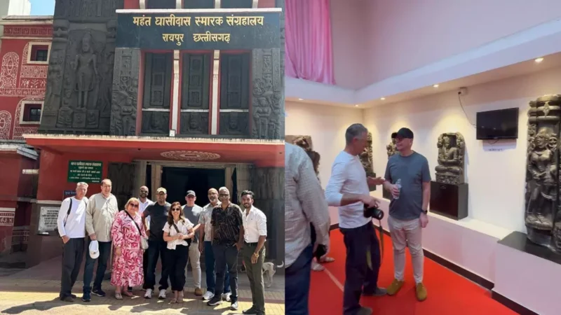 Chhattisgarh Attracts International Tourists: छत्तीसगढ़ की खूबसूरती देखने ब्रिटेन और अमेरिका से आए पर्यटक…