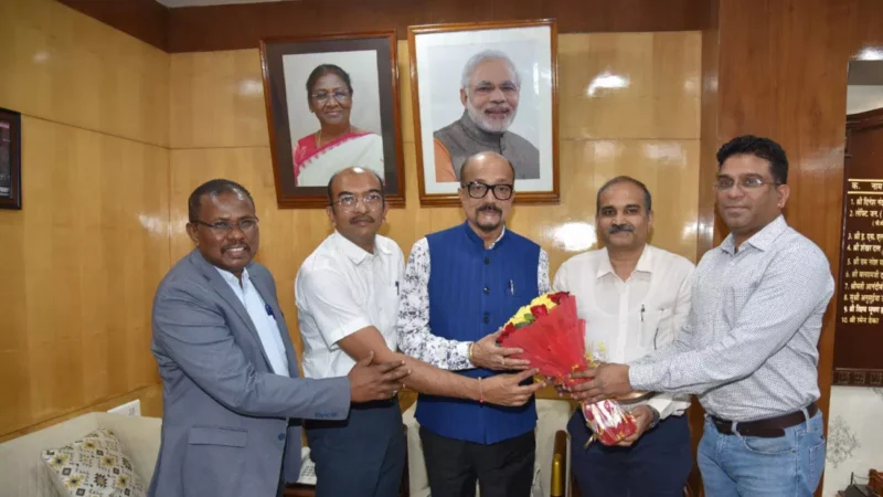 राज्यपाल डेका से आईएमए की नई कार्यकारिणी के सदस्यों ने भेंट की