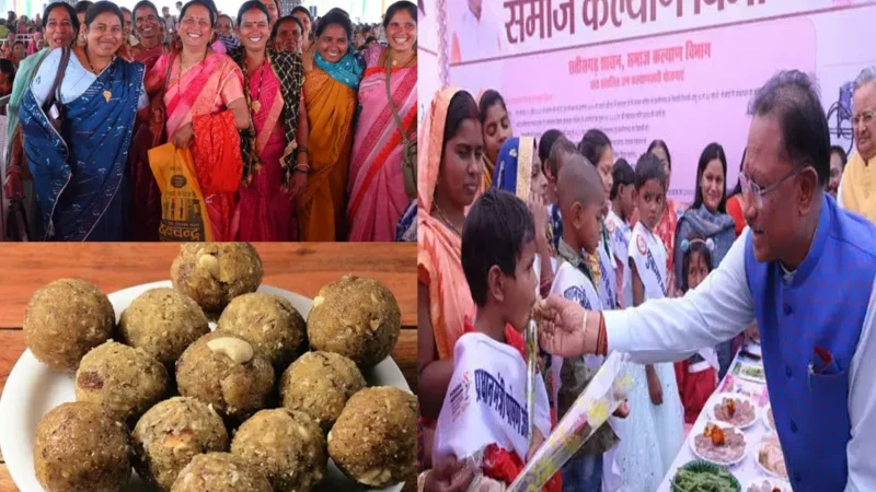 पोषण की अभिनव पहलः छत्तीसगढ़ में महिलाओं के आत्मनिर्भरता के साथ स्वास्थ्य पर भी फोकस, गर्भवती माताओं को मिल रहा पौष्टिक मोदक लड्डू
