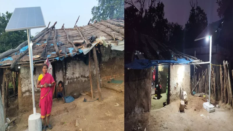 छत्तीसगढ़ में सौर ऊर्जा से रोशन हुए 25 बैगा परिवारों के आशियाने, प्रधानमंत्री जनमन योजना से बदली जनजातीय गांव की तस्वीर