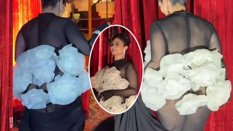 Tanishaa Mukerji Video: फैशन नहीं, बुढ़ापे में अश्लीलता…' इस एक्ट्रेस ने अश्लील ड्रेस पहन फैशन इवेंट में पहुंचीं, लुक देख जमकर भड़के यूजर्स, बोले- भूखी बकरी…